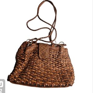 Vintage Y&S Faux Leather Shoulder Bag